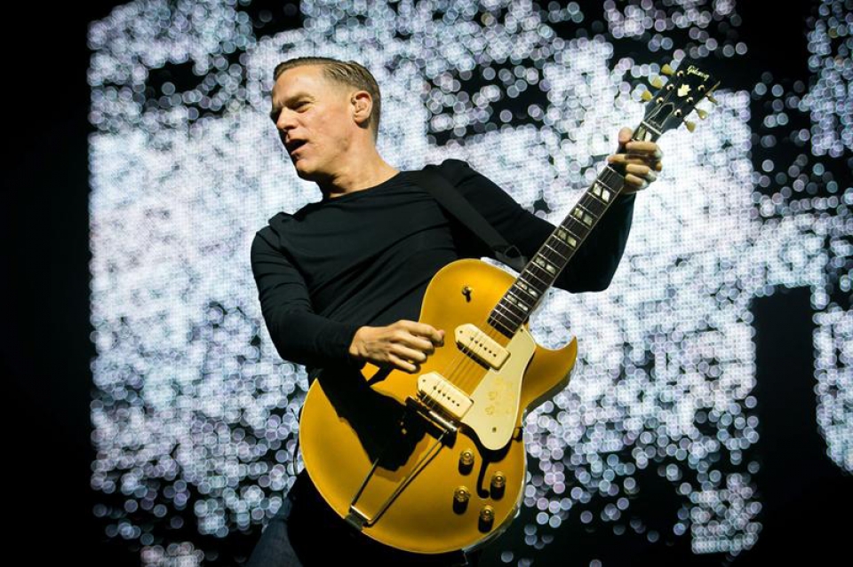 Bryan Adamsen kontzertua Budapesten. Argazkia: EFE