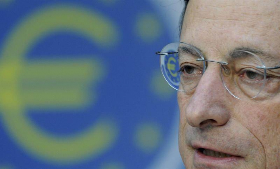 El presidente del BCE, Mario Draghi. Foto: EFE