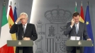 Reunión de Rajoy y Monti 