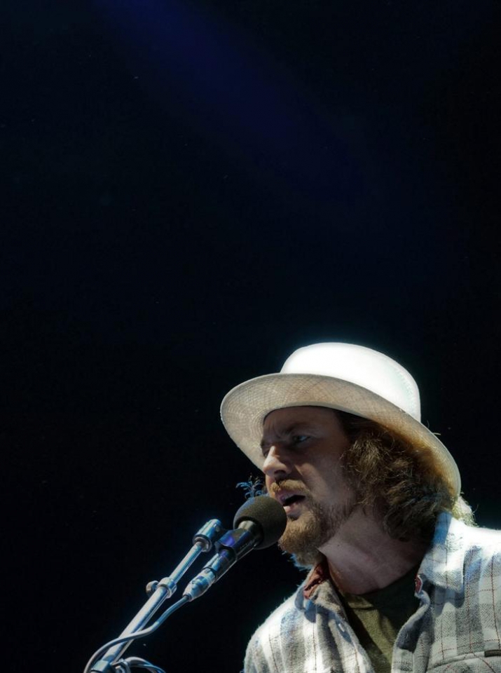 Pearl Jamen kontzertua Portugalen. Argazkia: EFE