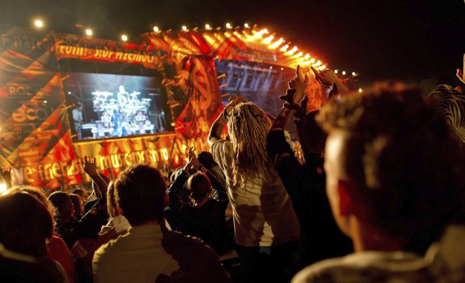 Woodstockeko jaialdia Polonian. Argazkia: EFE