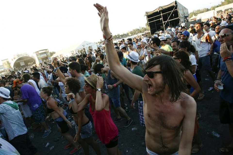 Castellóko Arenal Sound jaialdia. Argazkia: EFE