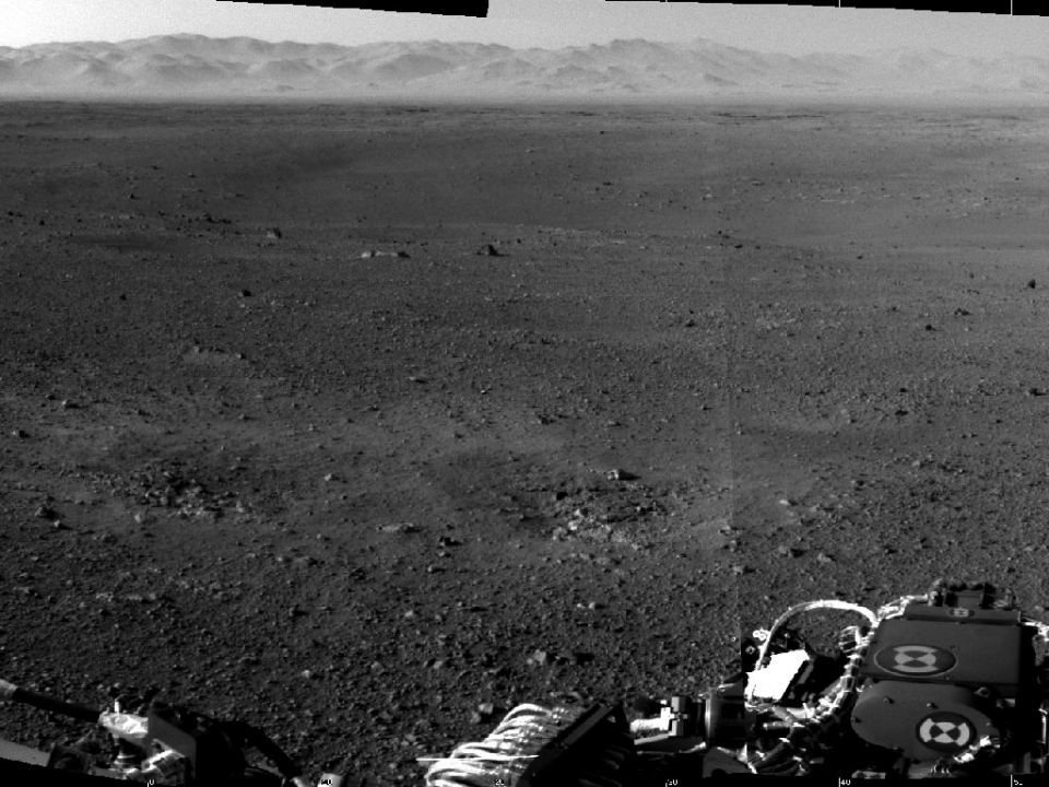 Imagen en alta definición de Marte enviada por Curiosity. Foto: NASA