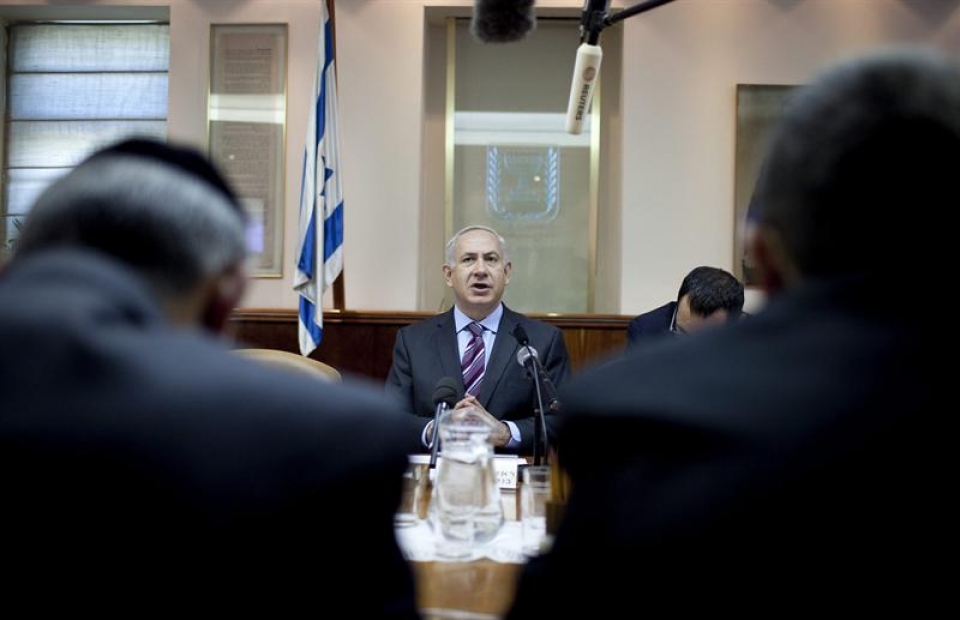 El primer ministro israelí, Benjamin Netanyahu, ha escrito sobre la Primavera Árabe en Twitter. EFE