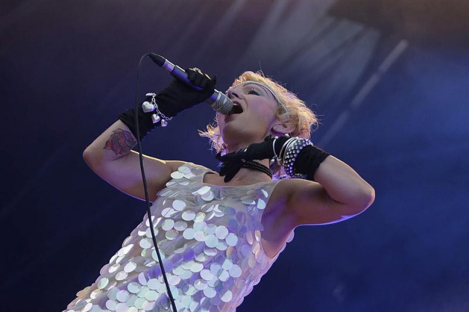 The Primitives taldearen kontzertua Sonorama jaialdian. Argazkia: EFE