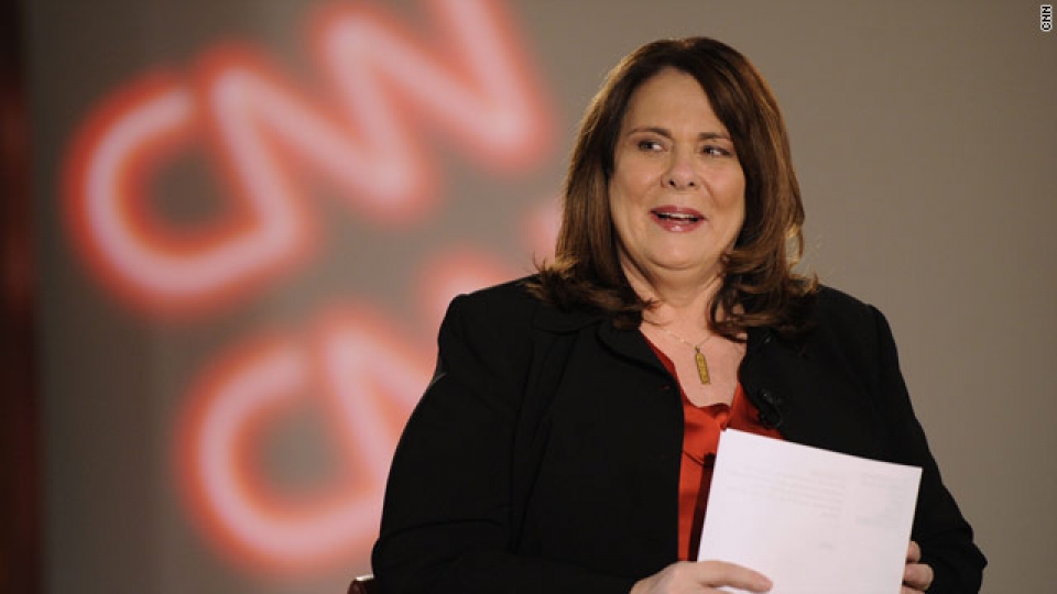La periodista Candy Crowley moderará el segundo debate presidencial. Foto: CNN