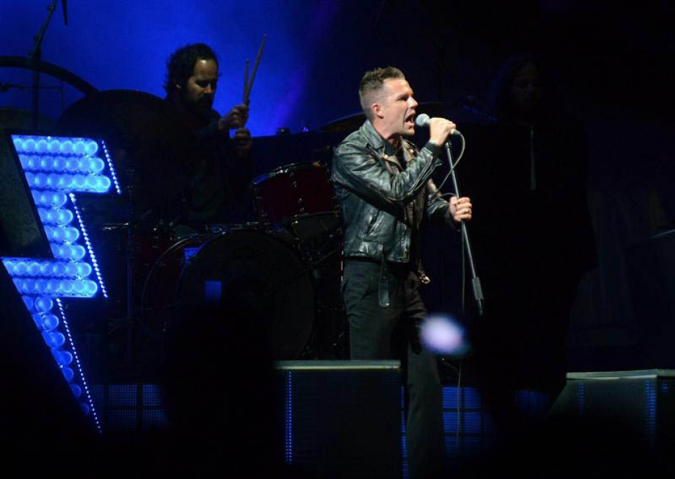 The Killers en concierto en Austria. Foto: EFE