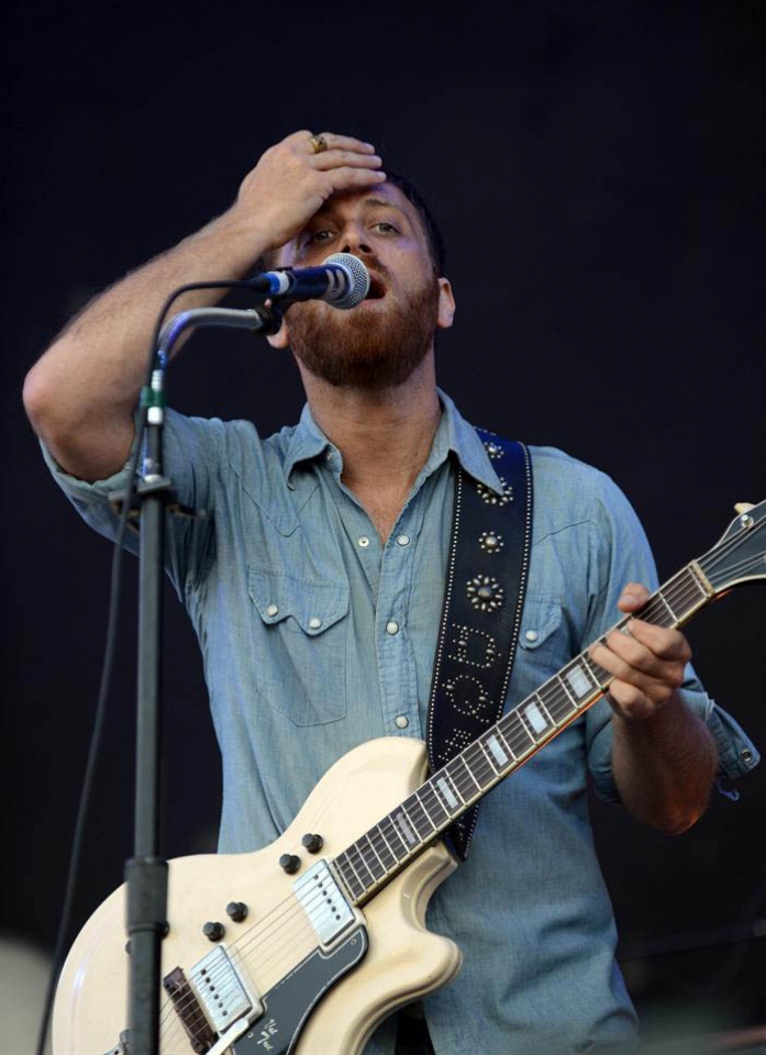 Brandon Flowers The Black Keys taldeko kidea, Austrian. Argazkia: EFE