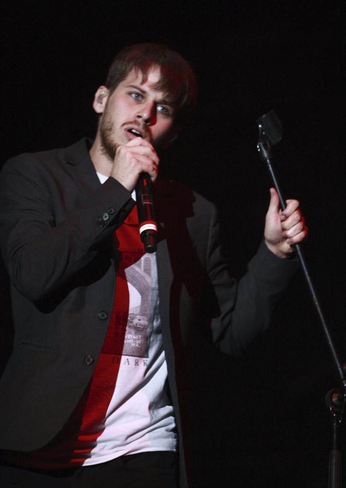 Mark Foster, Foster the People taldekoa, Hego-Korean. Argazkia: EFE