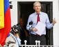 Assange berates United States from Ecuador Embassy balcony