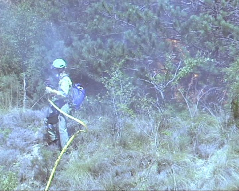 Segundo incendio en Sorauren (Navarra). EITB