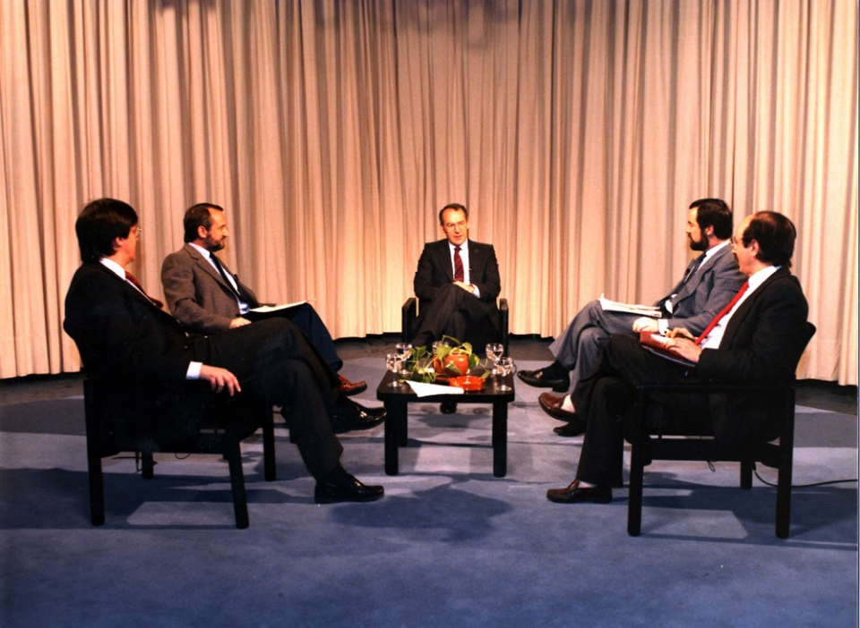 'El lehendakari responde', 1986.