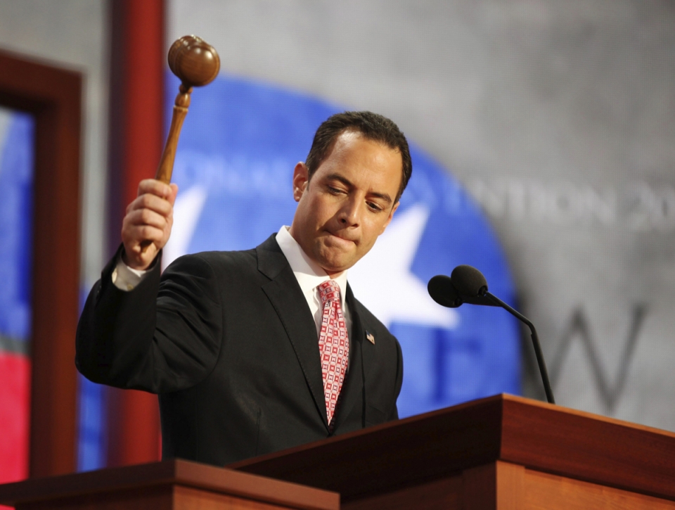 Reince Preibus inauguró la Convención. Foto: EFE
