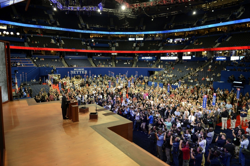 Convención Republicana. Foto: EFE