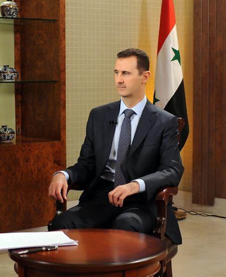 Al Asadek Turkiari bota dio Siriako odol-jarioaren errua