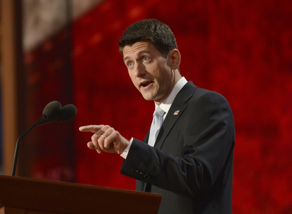 Paul Ryan, candidato a vicepresidente. Foto: EFE