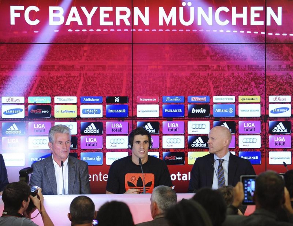 Javi Martínez, nuevo jugador del Bayern Munich. Foto: EFE