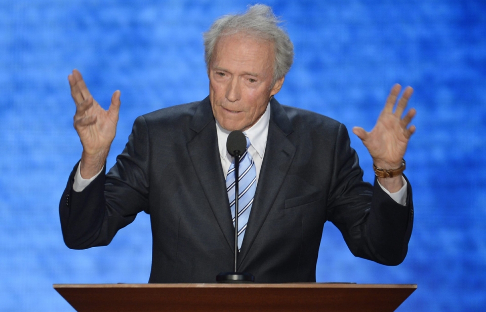 Clint Eastwood izan da Romneyren gonbidatu berezia. Argazkia: EFE