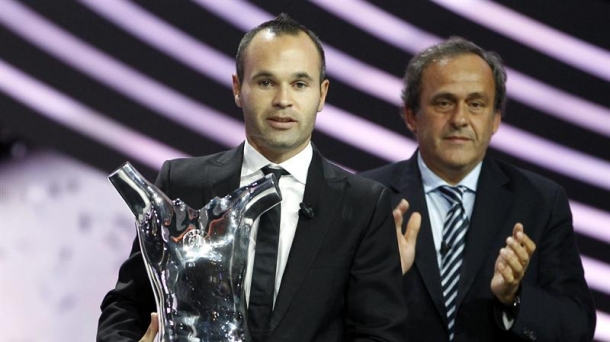 Iniesta. Foto: EFE