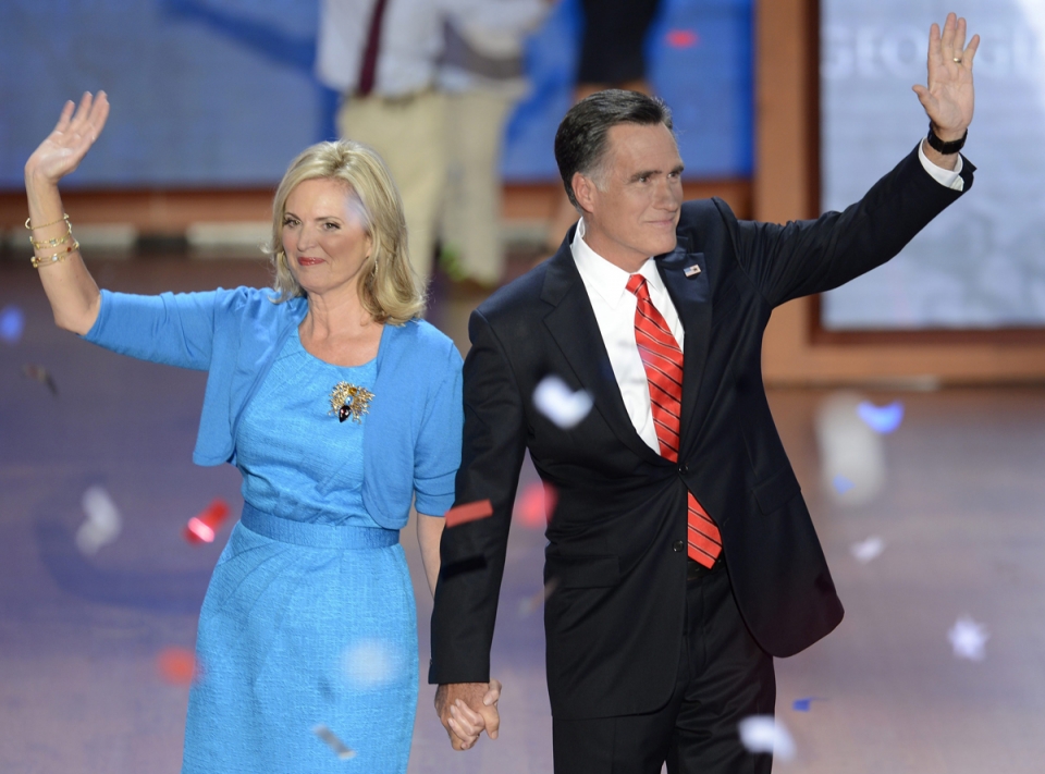 Ann y Mitt Romney. Foto: EFE