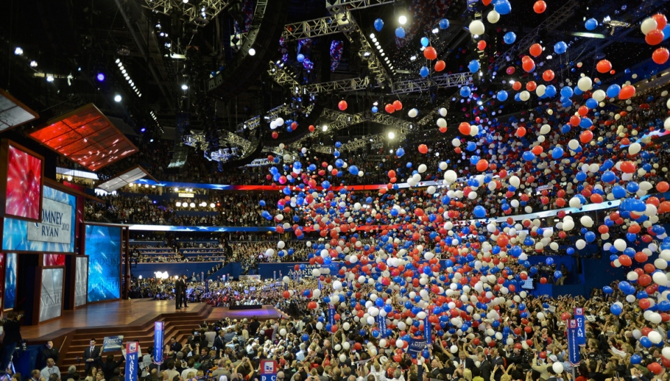 Convención republicana. Foto: EFE