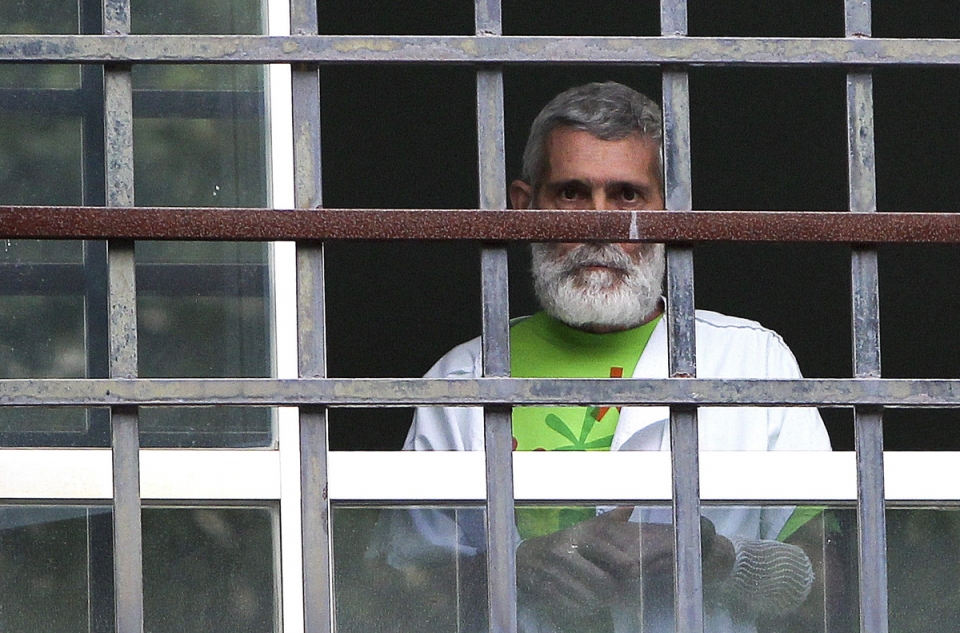 El preso enfermo de cáncer Josu Uribetxebarria.