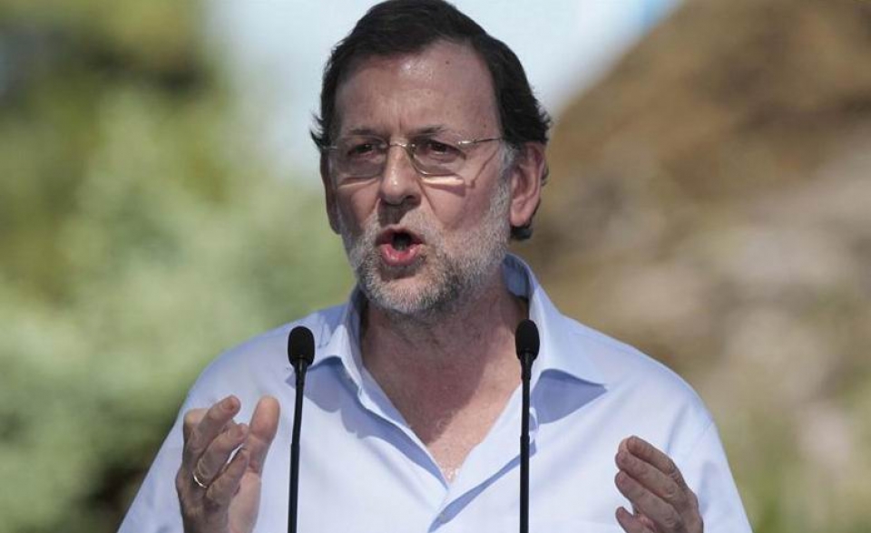 Rajoy: 'La inmensa mayoría de los españoles no se manifiesta' 