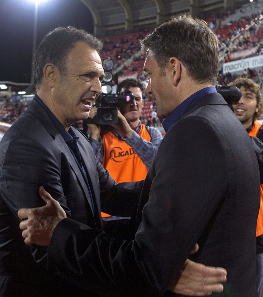 Caparrós y Montanier. Foto: EFE