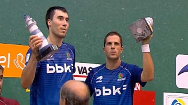 Alexis Apraiz: 'Todavía no ha habido ningún pelotari que me haya dominado'