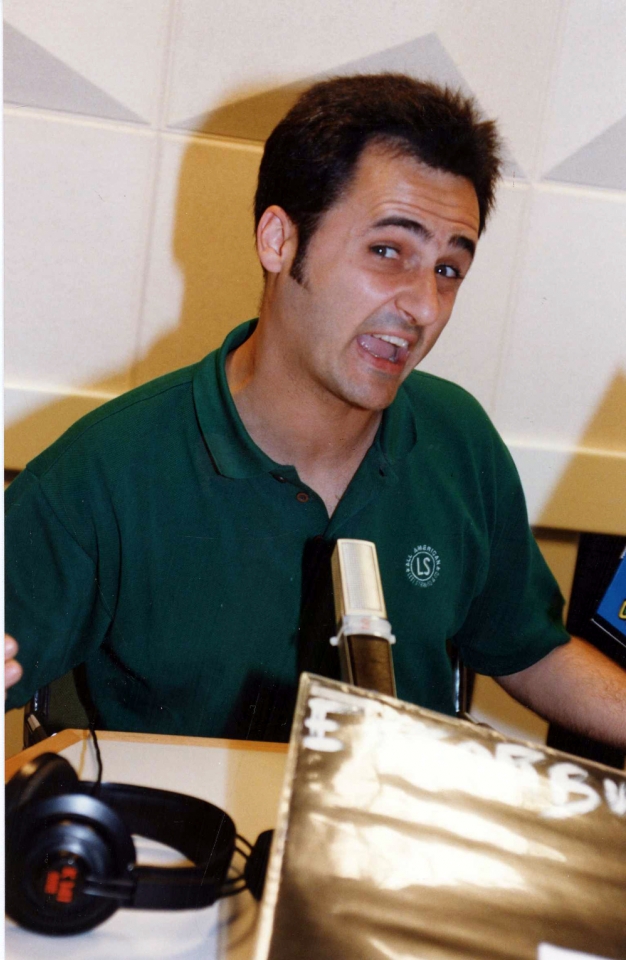 Radio Euskadi. Roberto Moso, 1995.
