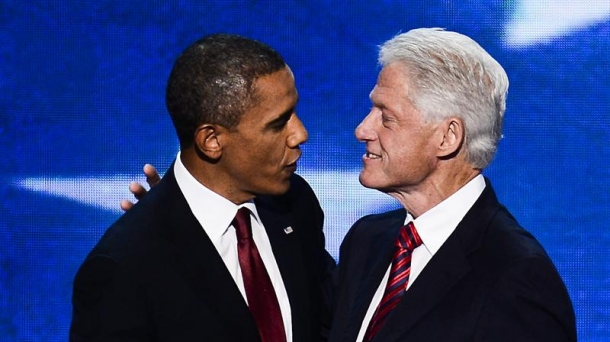 Barack Obama and Bill Clinton. Photo: EFE
