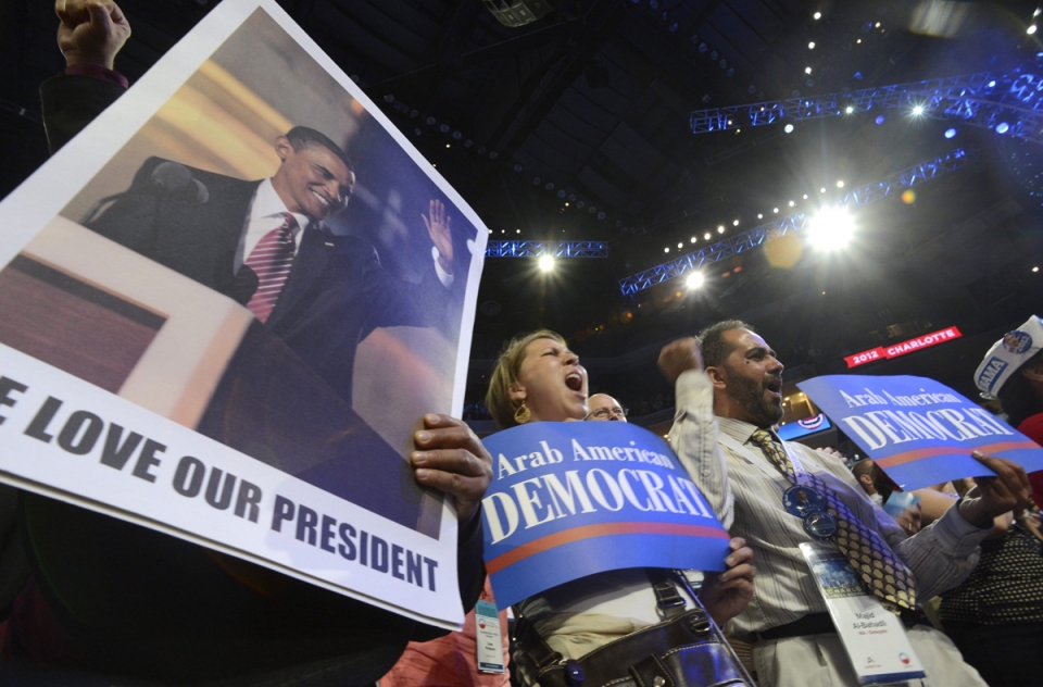 Ordezkariek Obamarekiko babesa erakusten dute. Argazkia: EFE