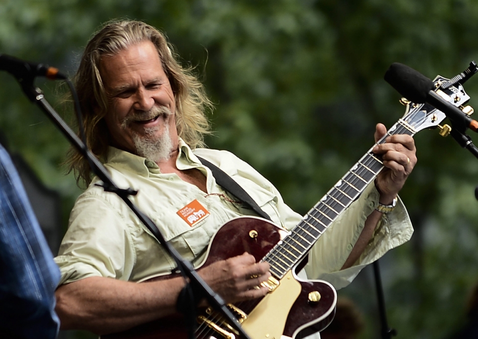 El actor Jeff Bridges en la convención demócrata. Foto: EFE