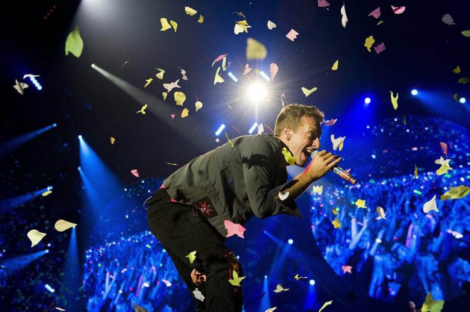 Talde britainiarraren jarraitzaileek primeran pasa zuten Kopenhageko kontzertuan. Argazkia: EFE