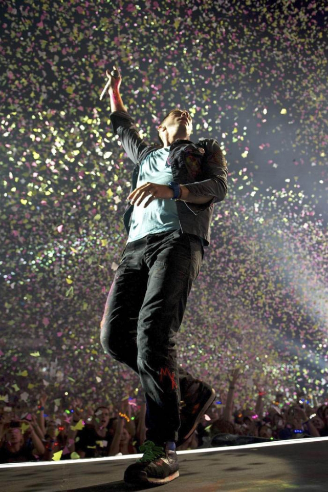 Coldplayren kontzertua Kolonian, Alemanian. Argazkia: EFE