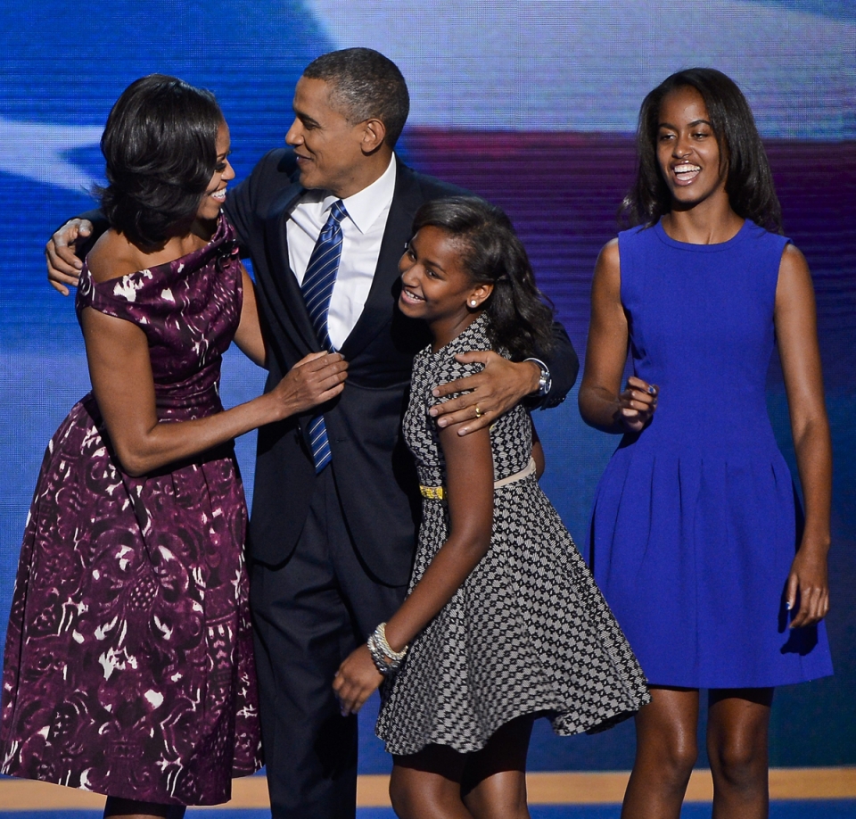 Obama familia. Argazkia: EFE