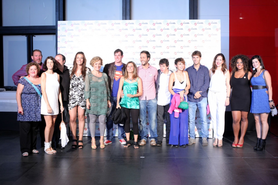 'Goenkale'ko taldea.