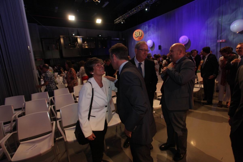 Iñigo Urkullu eta Laura Mintegi. Argazkia: EITB