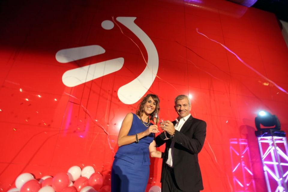 Ilaski Serrano eta Carlos Sobera.