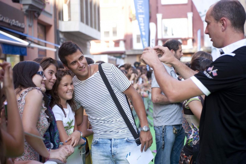 'El Conquistador del Aconcagua' saioaren aurkezpena. Argazkia: EITB