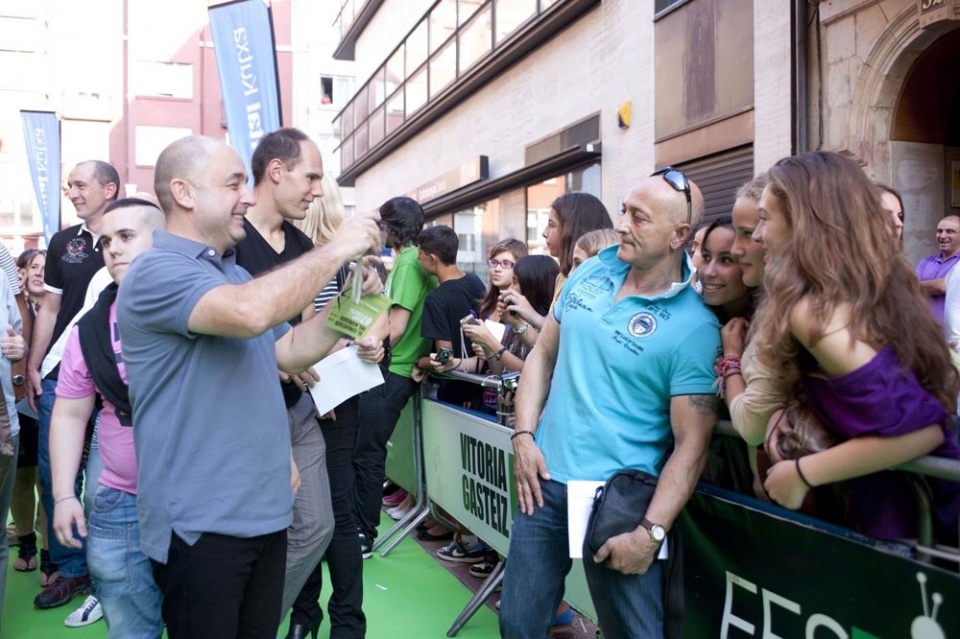 'El Conquistador del Aconcagua' saioaren aurkezpena. Argazkia: EITB