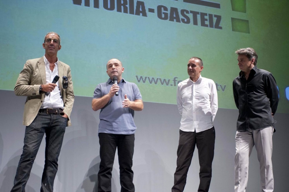 'El Conquistador del Aconcagua' saioaren aurkezpena. Argazkia: EITB