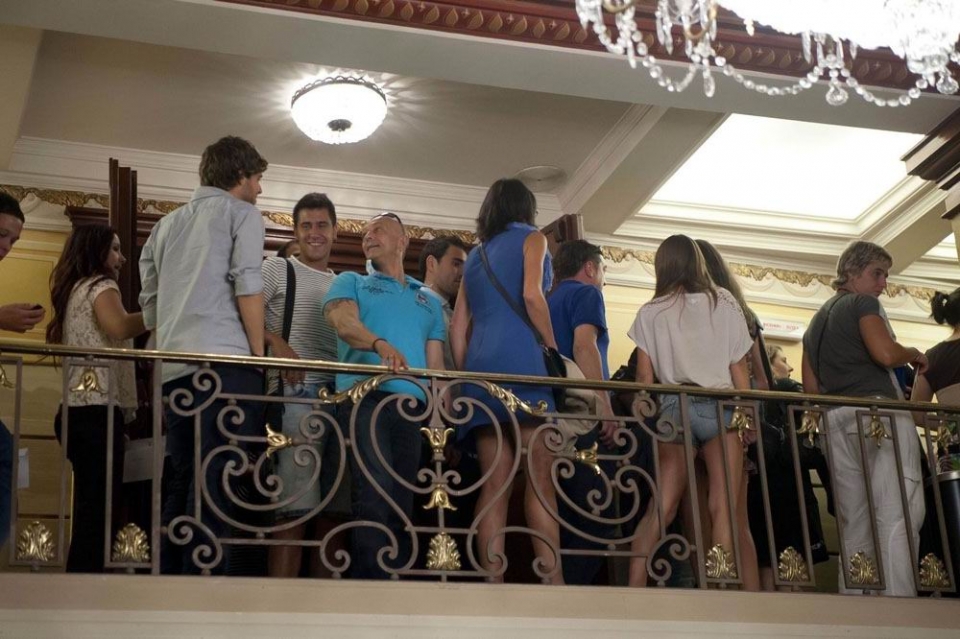 'El Conquistador del Aconcagua' saioaren aurkezpena. Argazkia: EITB