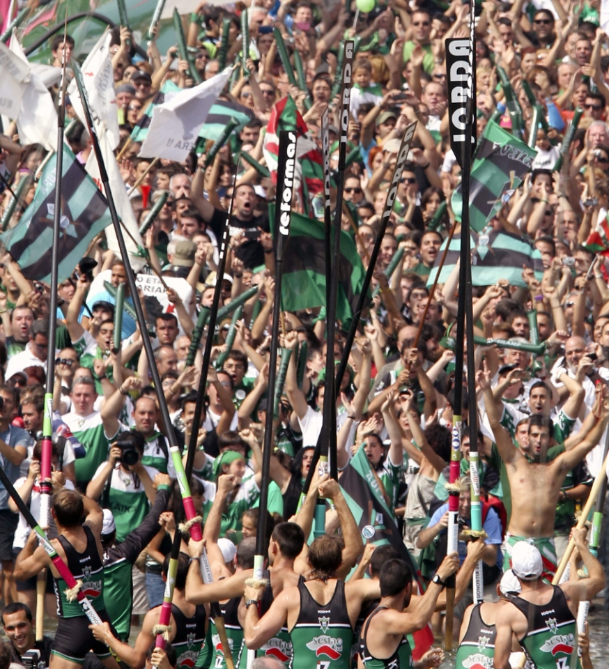 Kaiku celebra la victoria. Foto: EFE