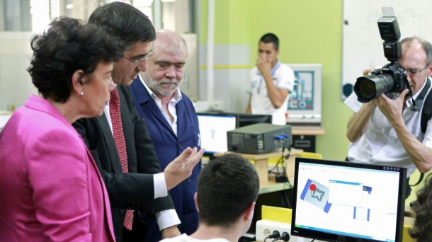 El lehendakari inaugura el curso académico en la FP