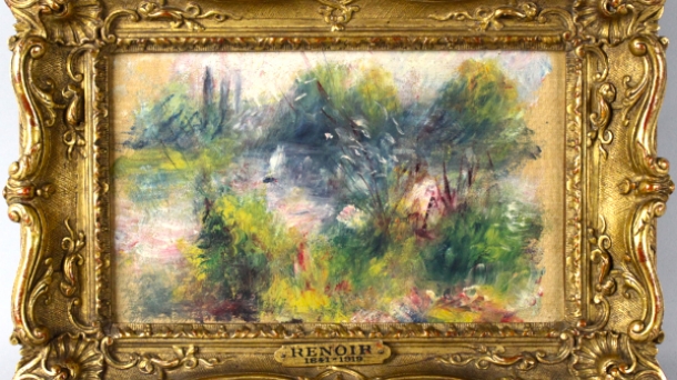 'Paysage bords de Seine', de Renoir. Foto: Potomack Company