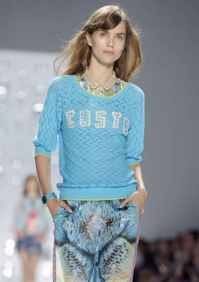 New York Fashion Week 2012: Desfile de Custo Barcelona. Foto: EFE