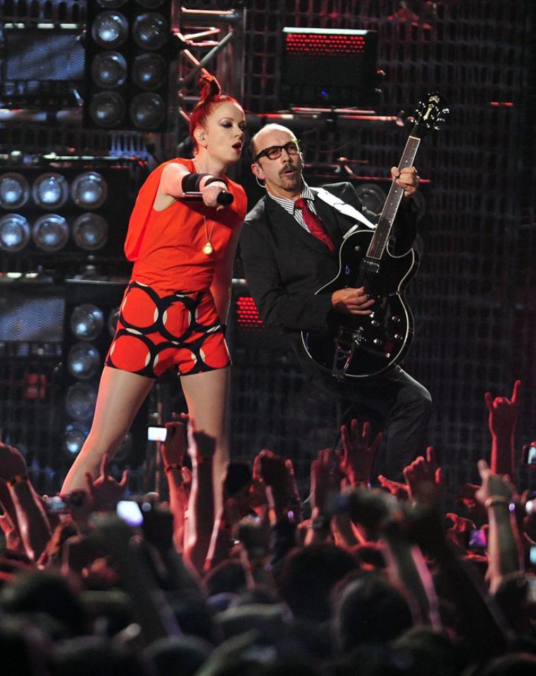 Garbage taldearen kontzertua Monterreyn, Mexikon. Argazkia: EFE