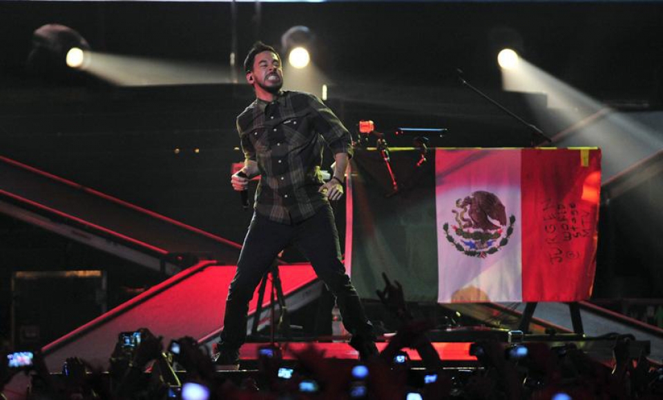 Linkin Parken kontzertua Mexikon. Argazkia: EFE