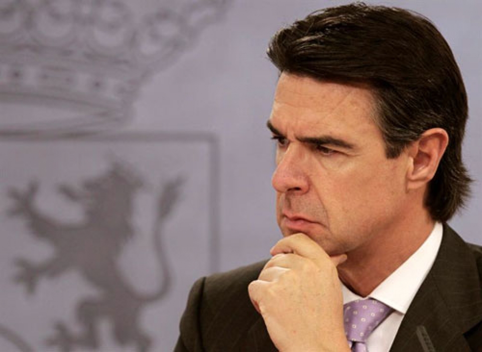 Jose Manuel Soria Industria ministroa. Argazkia: EFE